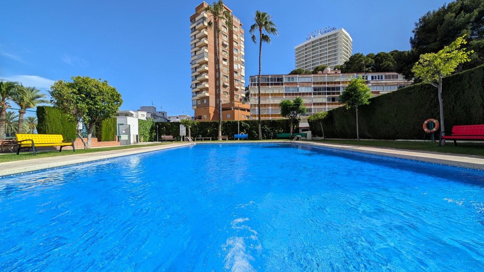 Coblanca Blue Sky Apartment 베니돔 외부 사진